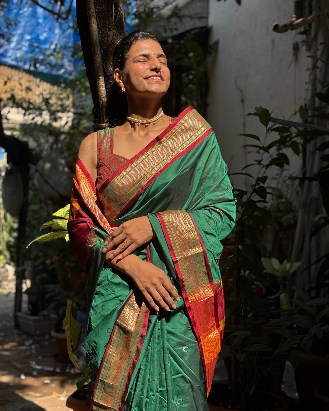 Chandrakor Kadiyal Paithani - Kalavya