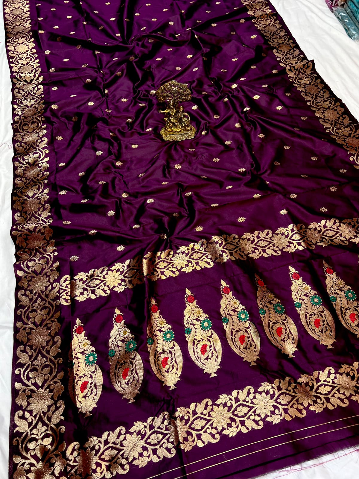 Takshshila Paithani saree – traditional handcrafted Maharashtrian silk weave