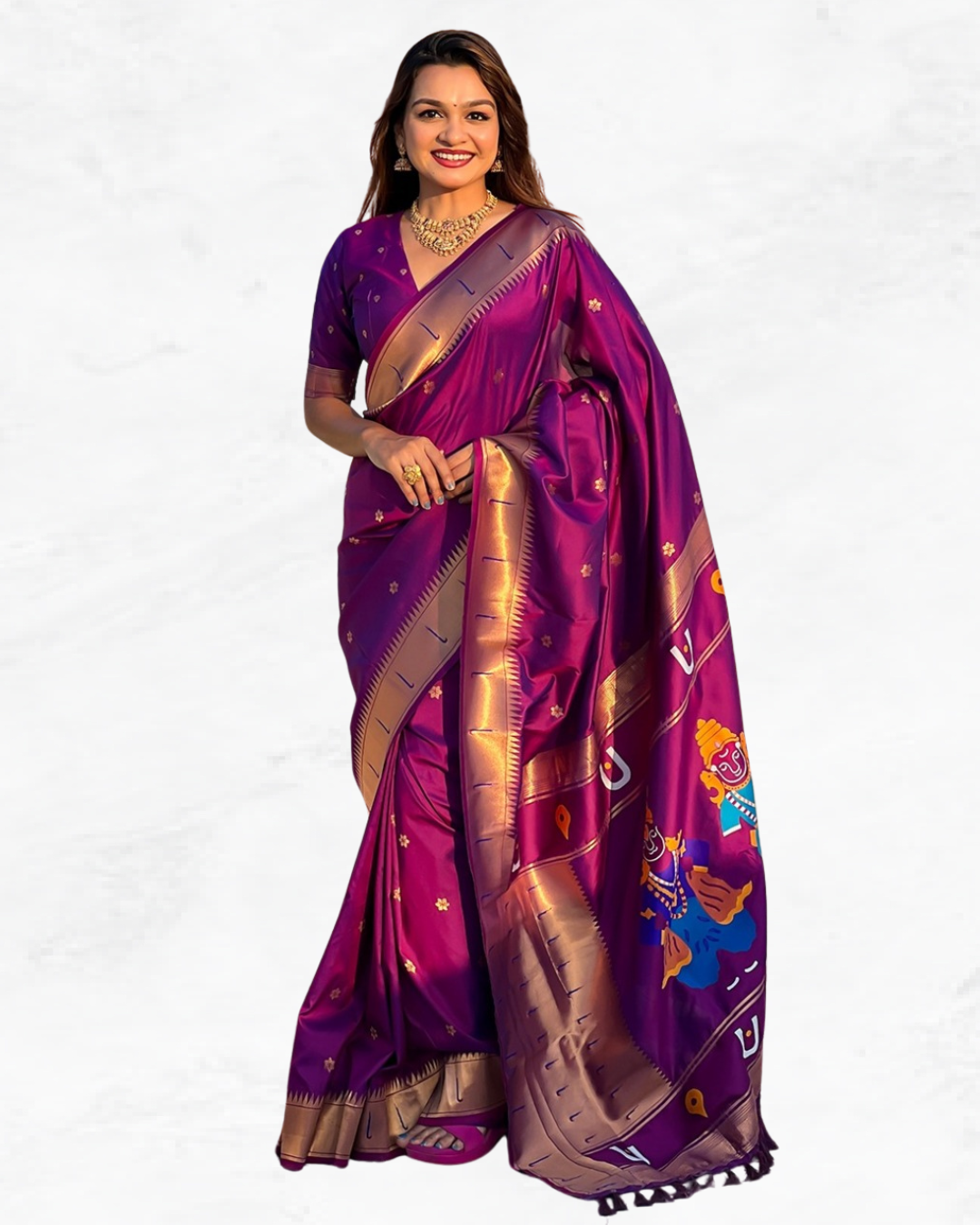 Vitthal Paithani Saree - Kalavya