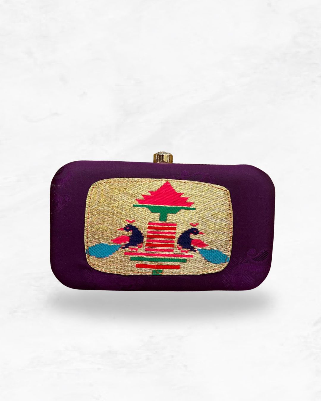 Paithani Clutch - Kalavya