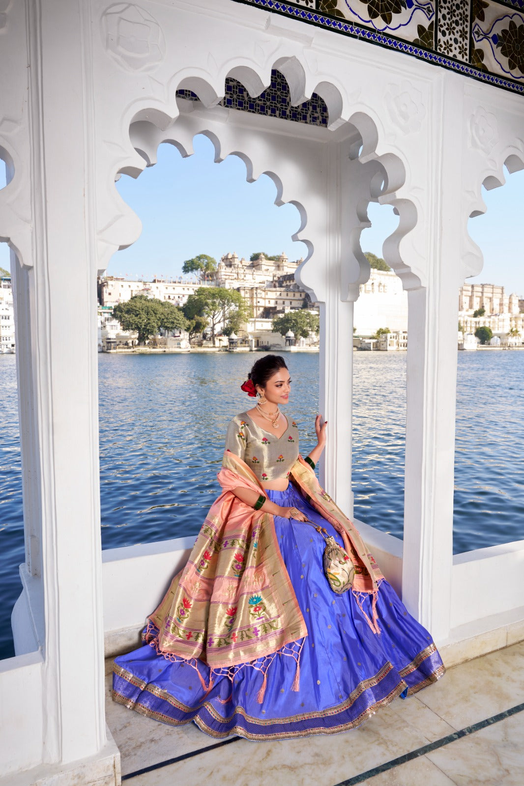 Paithani Lehenga - Kalavya