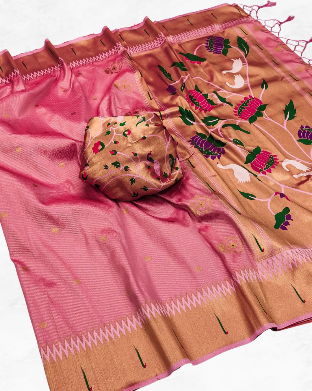 Tissue Paithani Saree - Kalavya
