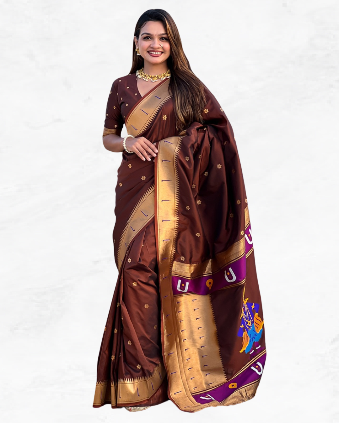 Vitthal Paithani Saree - Kalavya